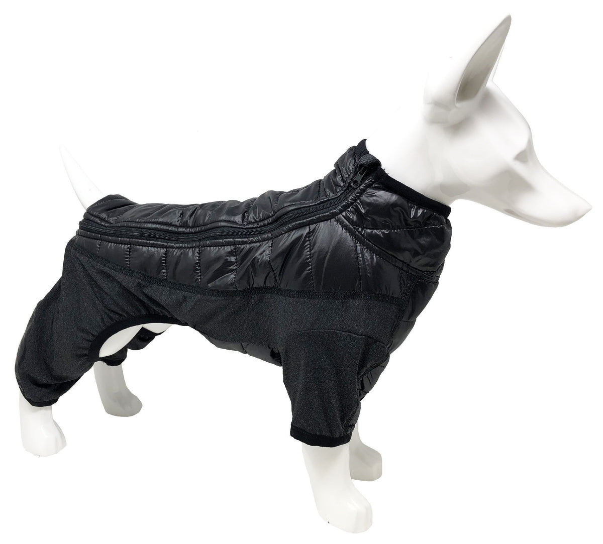 Pet Life ® 'Aura-Vent' Lightweight 4-Season Stretch and Quick-Dry Full Body Dog Jacket - BIG FRENCHIES