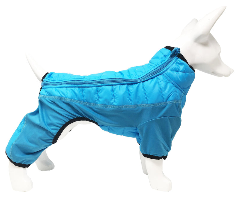 Pet Life ® 'Aura-Vent' Lightweight 4-Season Stretch and Quick-Dry Full Body Dog Jacket - BIG FRENCHIES