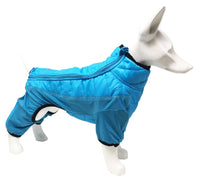 Pet Life ® 'Aura-Vent' Lightweight 4-Season Stretch and Quick-Dry Full Body Dog Jacket - BIG FRENCHIES
