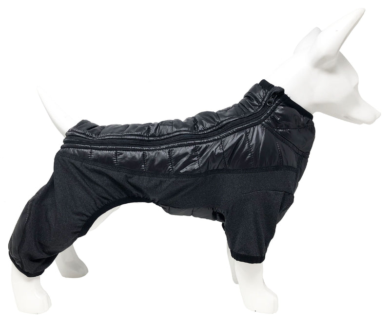 Pet Life ® 'Aura-Vent' Lightweight 4-Season Stretch and Quick-Dry Full Body Dog Jacket - BIG FRENCHIES