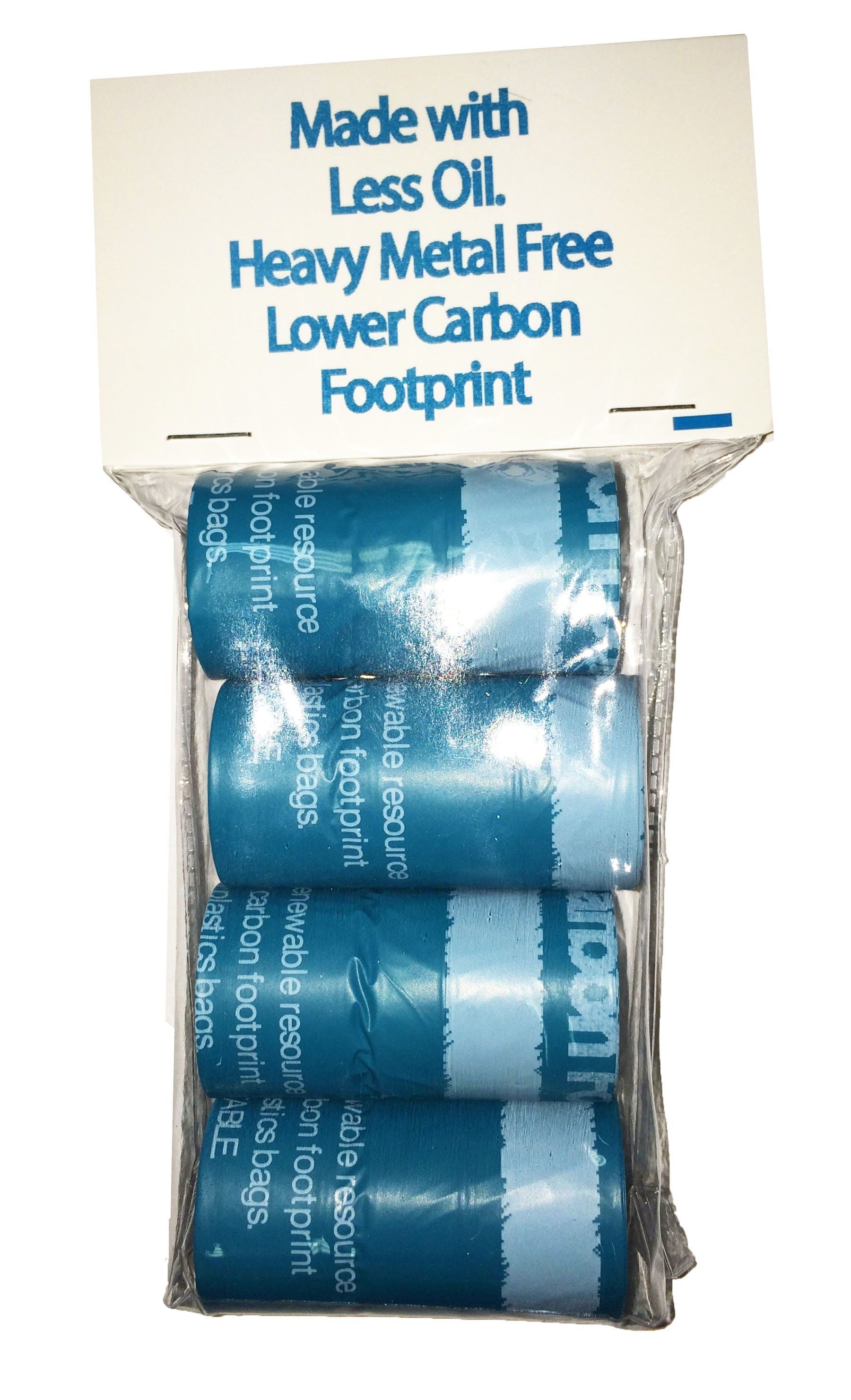 Pet Life ® 'Bio-Hybrid' 100% Recyclable Thermoplastic and Polyethylene Carbon Reduced Eco-Friendly Pet Cat Dog Waste Bags from Renewable Thermoplastic Starch - Dispenser and 2 Pack of Rolls - BIG FRENCHIES