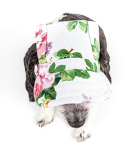 Pet Life ® 'Botanic Bark' Floral Uv Protectant Adjustable Fashion Dog Hat Cap - BIG FRENCHIES