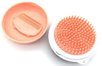 Pet Life ® 'Bravel' 3-in-1 Travel Pocketed Dual Grooming Brush and Pet Comb - BIG FRENCHIES