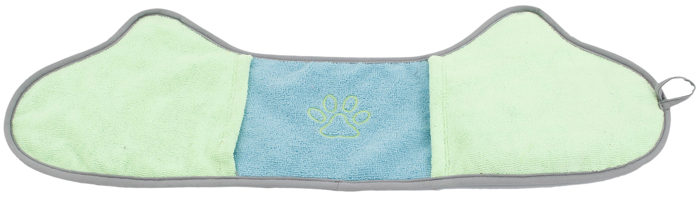 Pet Life ® 'Bryer' 2-in-1 Hand-Inserted Microfiber Pet Grooming Towel and Brush - BIG FRENCHIES