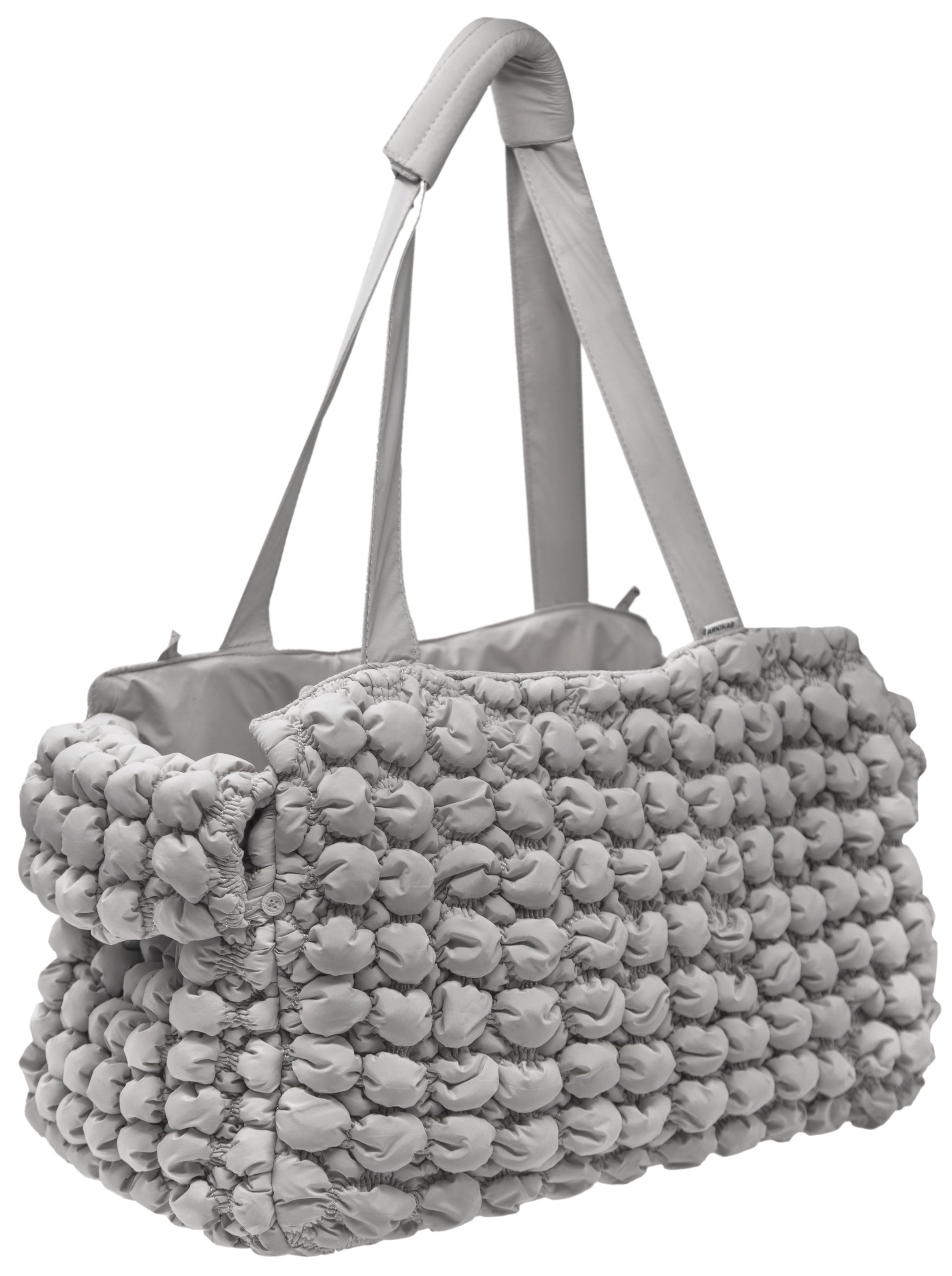 Pet Life ® 'Bubble Vogue' Ultra-Plush Fashion Designer Pet Carrier - BIG FRENCHIES