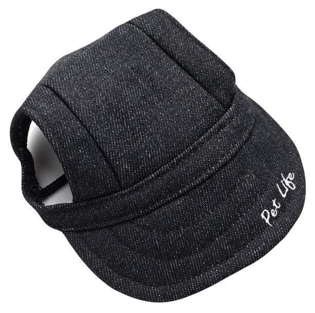 Pet Life ® 'Cap-Tivating' UV Protectant Adjustable Fashion Dog Hat Cap - BIG FRENCHIES