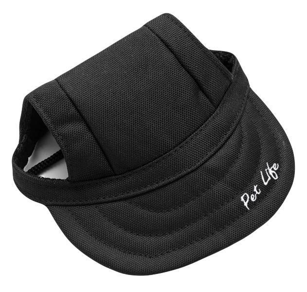 Pet Life ® 'Cap-Tivating' UV Protectant Adjustable Fashion Dog Hat Cap - BIG FRENCHIES