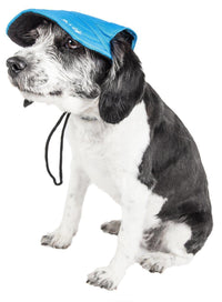 Pet Life ® 'Cap-Tivating' UV Protectant Adjustable Fashion Dog Hat Cap - BIG FRENCHIES