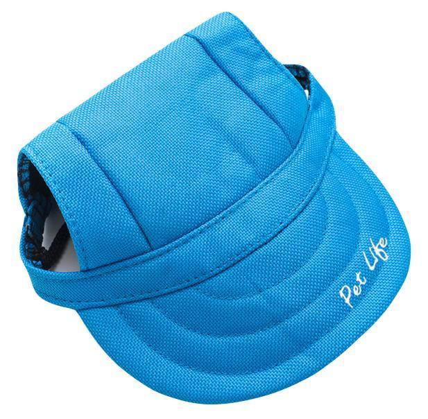 Pet Life ® 'Cap-Tivating' UV Protectant Adjustable Fashion Dog Hat Cap - BIG FRENCHIES