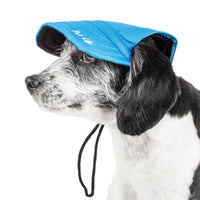Pet Life ® 'Cap-Tivating' UV Protectant Adjustable Fashion Dog Hat Cap - BIG FRENCHIES
