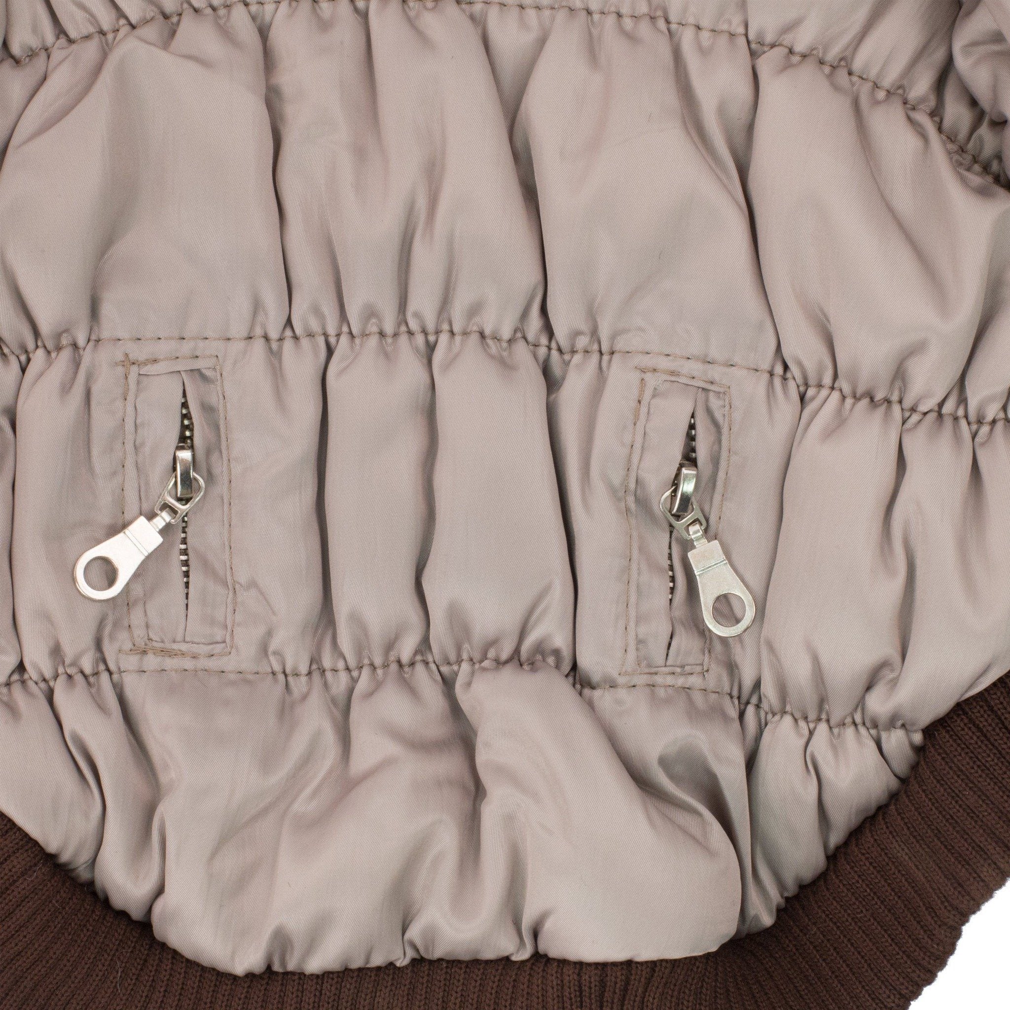 Pet Life ® Classic Metallic Fashion 3M Insulated Dog Coat Parka w/ Removable Hood - BIG FRENCHIES