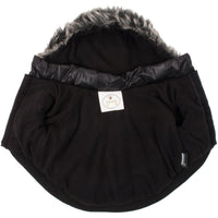 Pet Life ® Classic Metallic Fashion 3M Insulated Dog Coat Parka w/ Removable Hood - BIG FRENCHIES