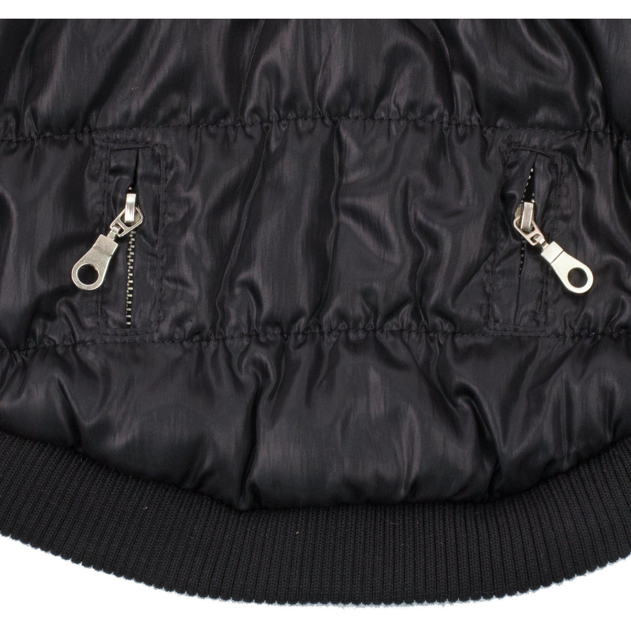 Pet Life ® Classic Metallic Fashion 3M Insulated Dog Coat Parka w/ Removable Hood - BIG FRENCHIES