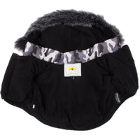 Pet Life ® Classic Metallic Fashion 3M Insulated Dog Coat Parka w/ Removable Hood - BIG FRENCHIES