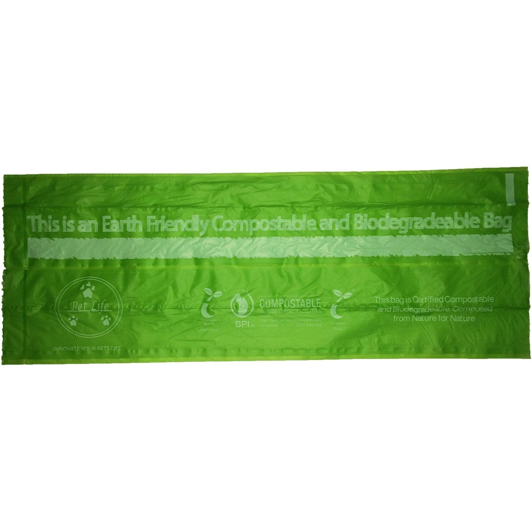 Pet Life ® 'Compostable' 100% Recyclable and Biodegradable Eco-Friendly Pet Cat Dog Waste Bags from Thermoplastic Starch - BIG FRENCHIES