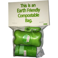 Pet Life ® 'Compostable' 100% Recyclable and Biodegradable Eco-Friendly Pet Cat Dog Waste Bags from Thermoplastic Starch - BIG FRENCHIES