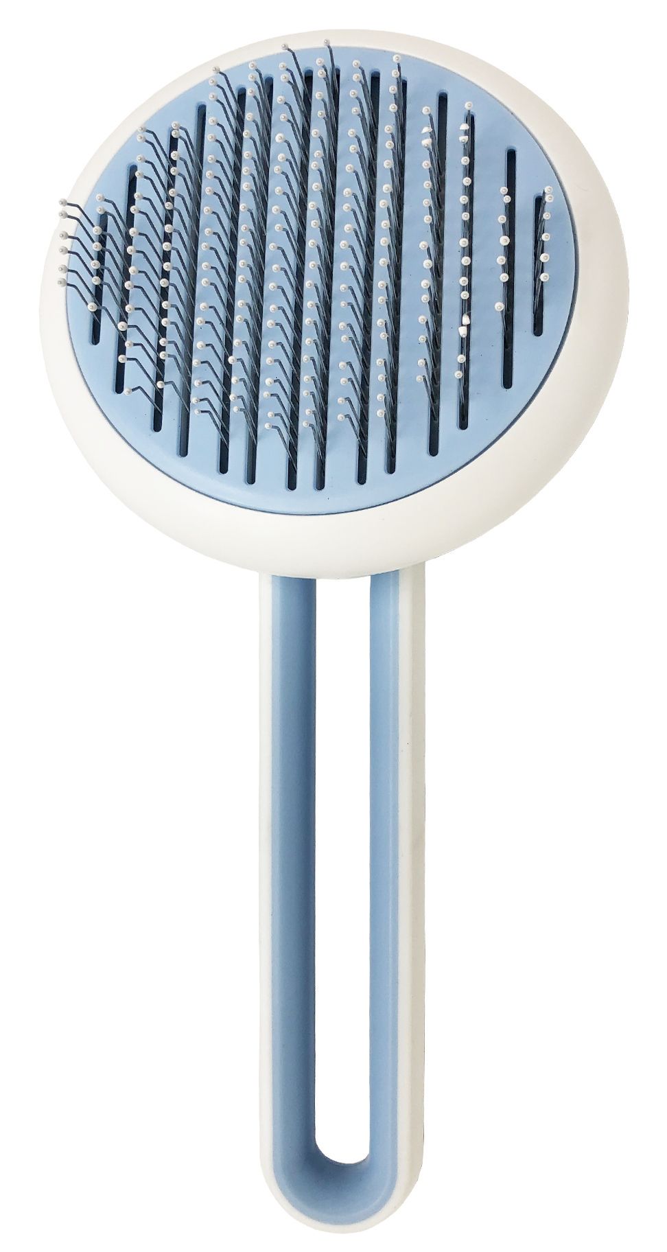 Pet Life ® 'Concepto' Modern Bristle Grooming Pet Deshedder Comb - BIG FRENCHIES