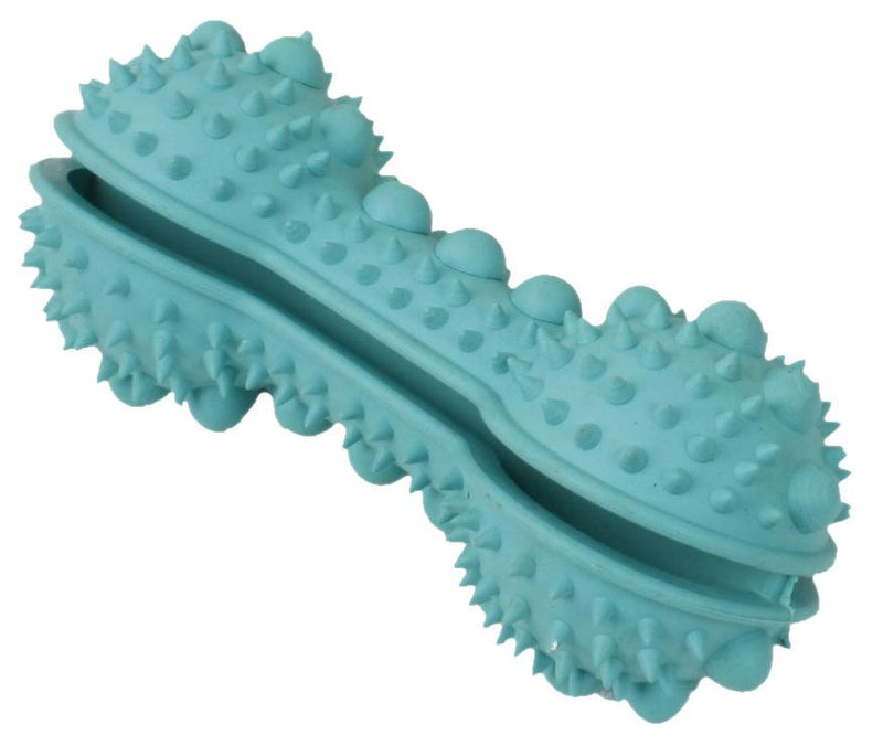 Pet Life ® 'Denta-Bone' TPR Treat Dispensing and Dental Cleaning Durable Dog Toy - BIG FRENCHIES