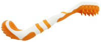 Pet Life ® 'Denta-Brush' TPR Durable Tooth Brush and Dog Toy - BIG FRENCHIES
