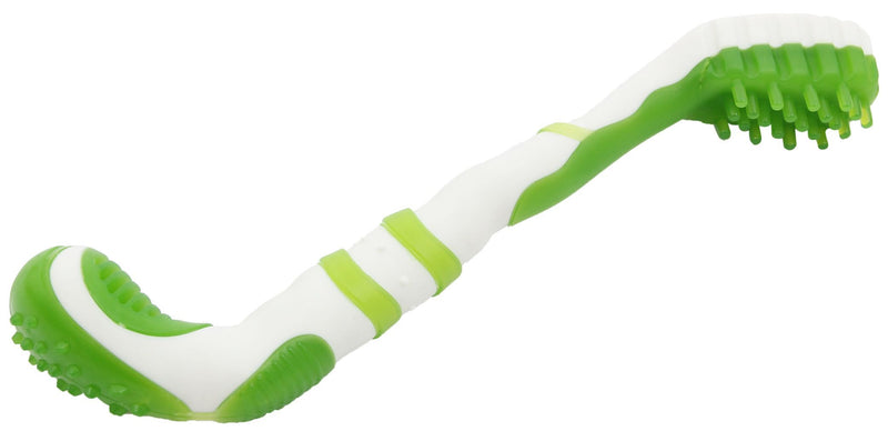 Pet Life ® 'Denta-Brush' TPR Durable Tooth Brush and Dog Toy - BIG FRENCHIES
