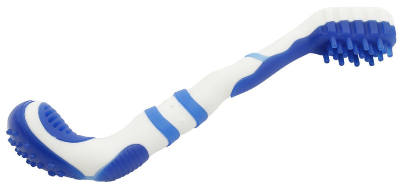Pet Life ® 'Denta-Brush' TPR Durable Tooth Brush and Dog Toy - BIG FRENCHIES