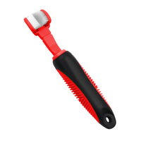 Pet Life ® 'Denta-Clean' Dual-Sided Action Bristle Pet Toothbrush - BIG FRENCHIES
