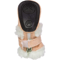 Pet Life ® 'Duggz' 3M Insulated Winter Fashion Dog Shoes Booties - Set of 4 - BIG FRENCHIES