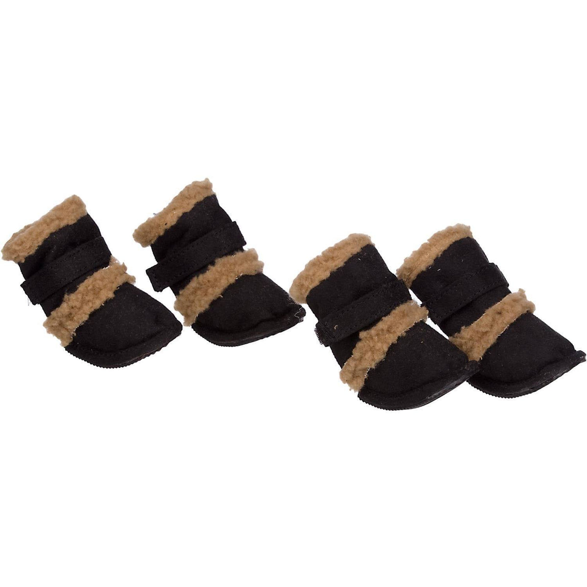 Pet Life ® 'Duggz' 3M Insulated Winter Fashion Dog Shoes Booties - Set of 4 - BIG FRENCHIES