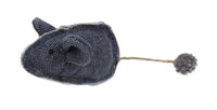 Pet Life ® 'Pompom Tailed' Durable Cat and Mouse Plush Cat Toy - BIG FRENCHIES