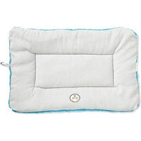 Pet Life ® 'Eco-Paw' Reversible Eco-Friendly Recyclabled Polyfill Fashion Designer Pet Dog Bed Mat Lounge - BIG FRENCHIES