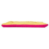 Pet Life ® 'Eco-Paw' Reversible Eco-Friendly Recyclabled Polyfill Fashion Designer Pet Dog Bed Mat Lounge - BIG FRENCHIES