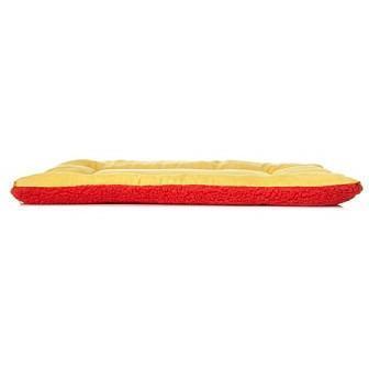 Pet Life ® 'Eco-Paw' Reversible Eco-Friendly Recyclabled Polyfill Fashion Designer Pet Dog Bed Mat Lounge - BIG FRENCHIES