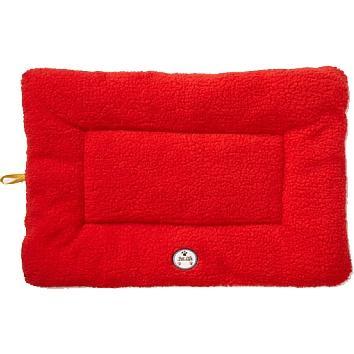 Pet Life ® 'Eco-Paw' Reversible Eco-Friendly Recyclabled Polyfill Fashion Designer Pet Dog Bed Mat Lounge - BIG FRENCHIES