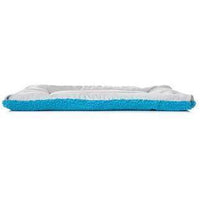Pet Life ® 'Eco-Paw' Reversible Eco-Friendly Recyclabled Polyfill Fashion Designer Pet Dog Bed Mat Lounge - BIG FRENCHIES