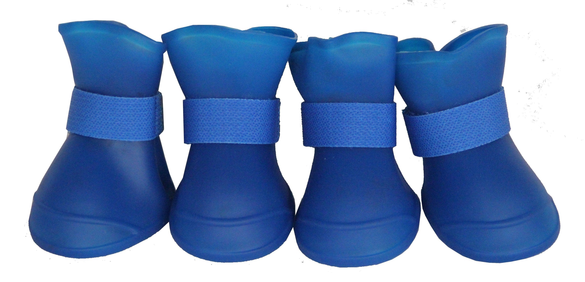 Pet Life ® Elastic Protective Multi-Usage All-Terrain Rubberized Dog Shoes - Set of 4 - BIG FRENCHIES