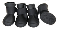 Pet Life ® Elastic Protective Multi-Usage All-Terrain Rubberized Dog Shoes - Set of 4 - BIG FRENCHIES