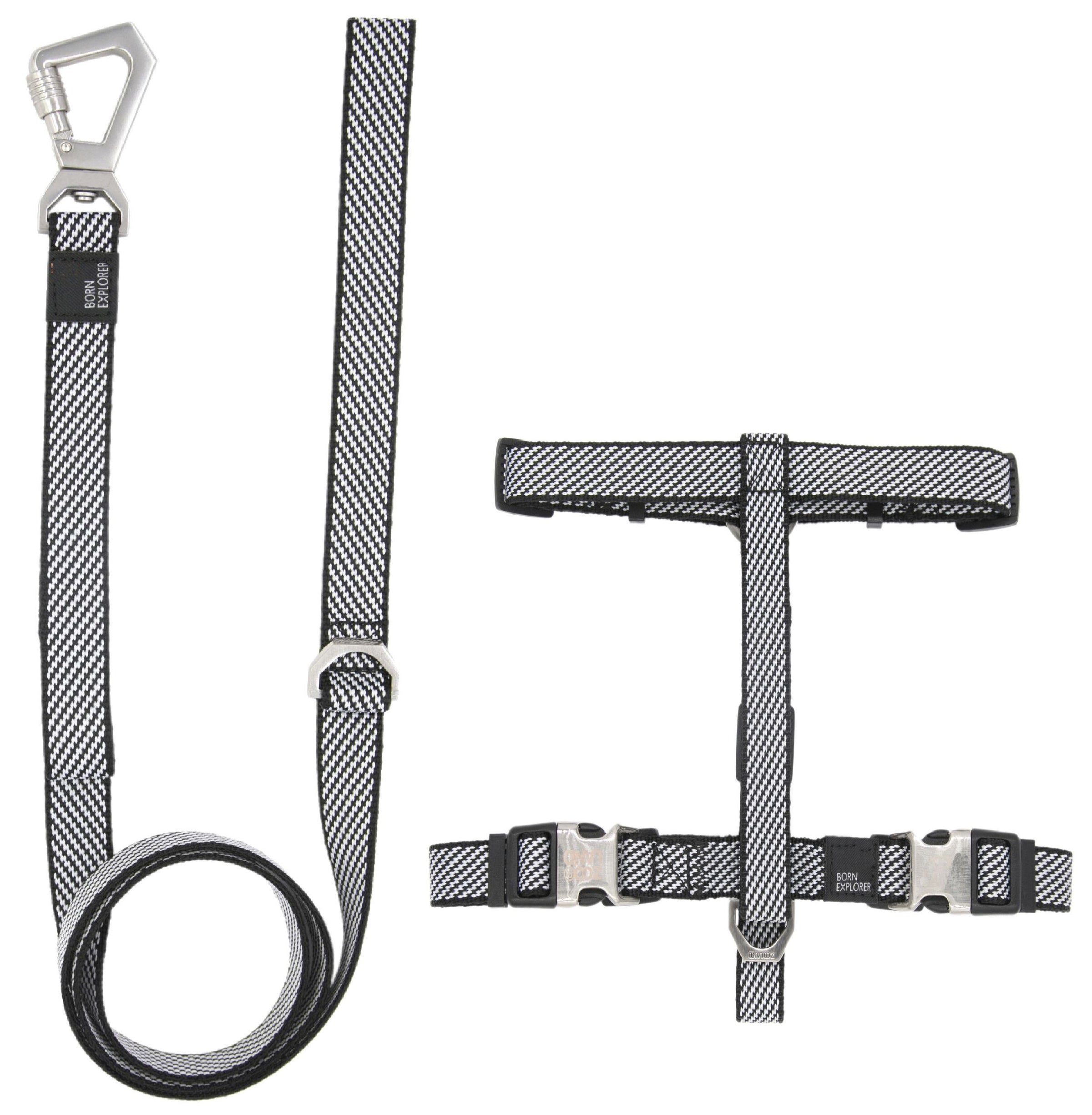 Pet Life ® 'Escapade' Outdoor Series 2-in-1 Convertible Dog Leash and Harness - BIG FRENCHIES