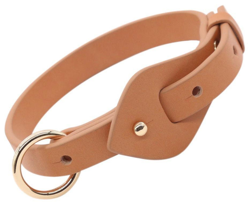 Pet Life ® 'Ever-Craft' Boutique Series Adjustable Designer Leather Dog Collar - BIG FRENCHIES