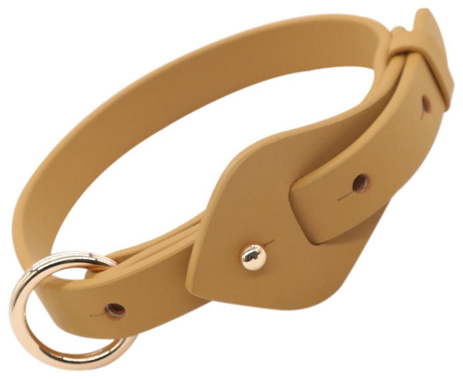 Pet Life ® 'Ever-Craft' Boutique Series Adjustable Designer Leather Dog Collar - BIG FRENCHIES