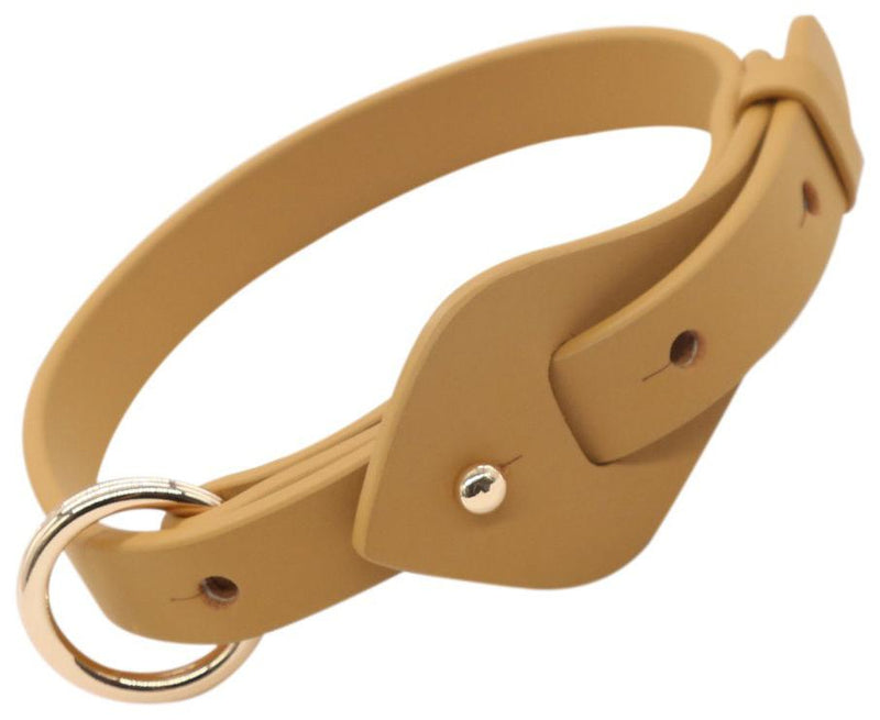 Pet Life ® 'Ever-Craft' Boutique Series Adjustable Designer Leather Dog Collar - BIG FRENCHIES