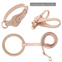 Pet Life ® 'Ever-Craft' Boutique Series Adjustable Designer Leather Dog Collar - BIG FRENCHIES