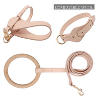 Pet Life ® 'Ever-Craft' Boutique Series Adjustable Designer Leather Dog Harness - BIG FRENCHIES