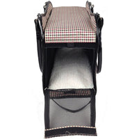 Pet Life ® Exquisite Airline Approved Designer Travel Pet Dog Handbag Carrier - BIG FRENCHIES