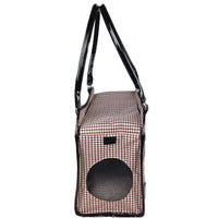 Pet Life ® Exquisite Airline Approved Designer Travel Pet Dog Handbag Carrier - BIG FRENCHIES