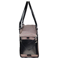 Pet Life ® Exquisite Airline Approved Designer Travel Pet Dog Handbag Carrier - BIG FRENCHIES