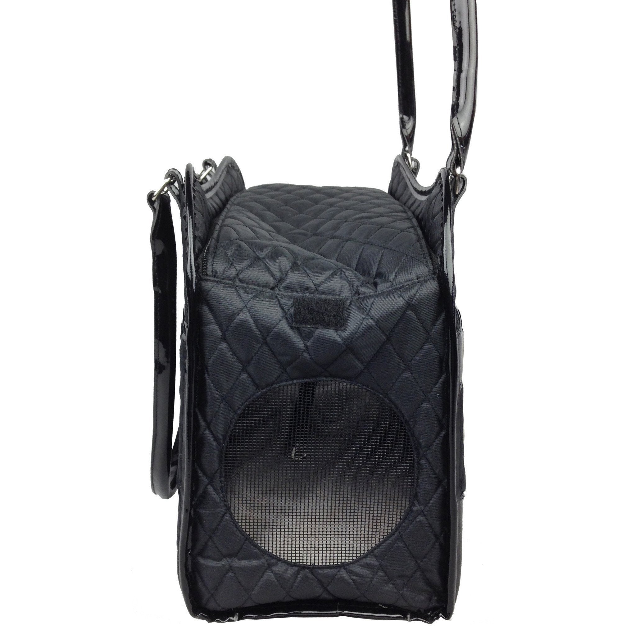 Pet Life ® Exquisite Airline Approved Designer Travel Pet Dog Handbag Carrier - BIG FRENCHIES