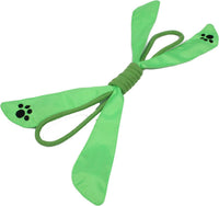 Pet Life ® 'Extreme Bow' Sporty Rope and Squeak Dog Toy - BIG FRENCHIES