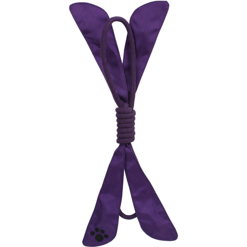 Pet Life ® 'Extreme Bow' Sporty Rope and Squeak Dog Toy - BIG FRENCHIES