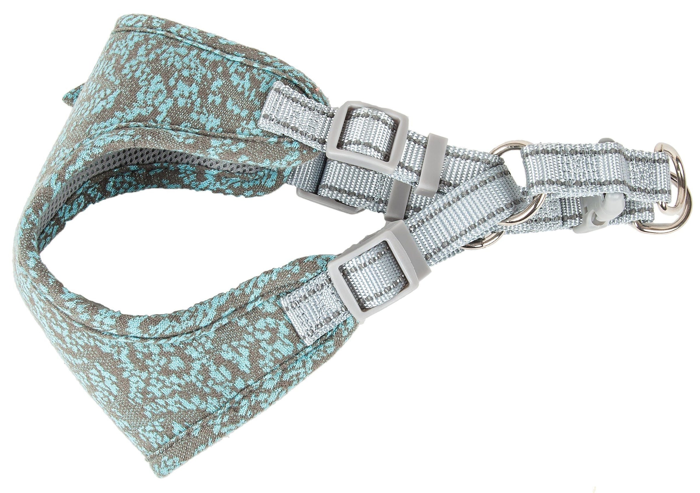Pet Life ® 'Fidomite' Mesh Reversed and Adjustable Fashion Dog Harness W/ Designer Bowtie - BIG FRENCHIES