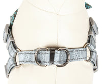Pet Life ® 'Fidomite' Mesh Reversed and Adjustable Fashion Dog Harness W/ Designer Bowtie - BIG FRENCHIES